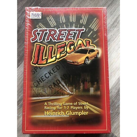 Street Illegal Game. Speed And Respect. Brand New Factory Sealed. Z-Man Games - Picture 2 of 3